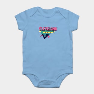 80s Cleveland 1 Baby Bodysuit